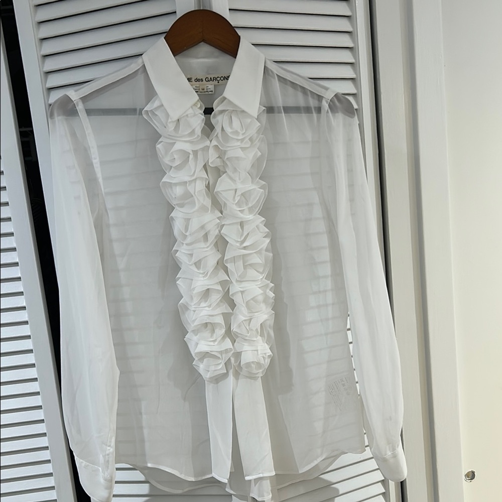 Comme des Garcons Ruffled Women's Top
